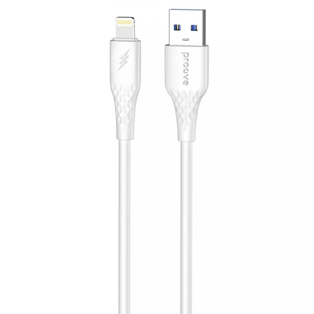 Купити Кабель синхронізації даних Proove GridLine USB to Lightning 2.4A 1m White (CCGL12001102) - Фото 1 Кабель синхронізації даних Proove GridLine USB to Lightning 2.4A 1m White (CCGL12001102) - Фото 1