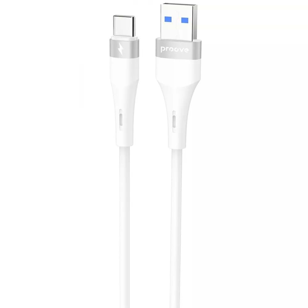 Купити Кабель синхронізації даних Proove Light Silicone Plus USB to Type-C 3A 1m White (CCLS15001202) - Фото 1 Кабель синхронізації даних Proove Light Silicone Plus USB to Type-C 3A 1m White (CCLS15001202) - Фото 1