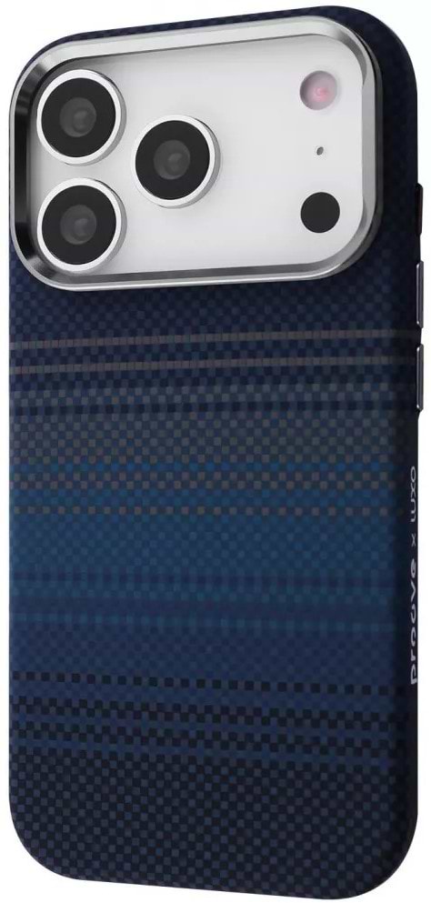 Чехол для смартфона Proove Gleam Case with Magnetic Ring iPhone 17 Pro Max Blue stripes (651830807) - Фото 1