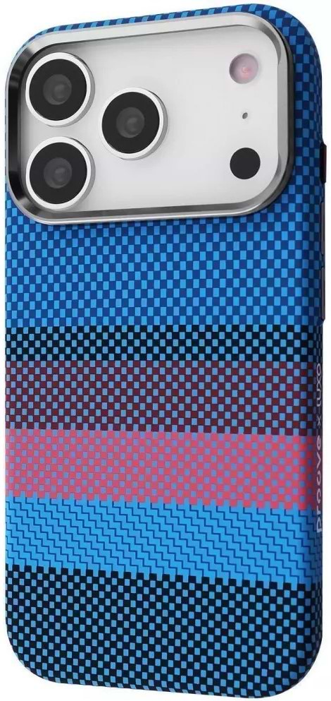 Чохол для смартфону Proove Gleam Case with Magnetic Ring iPhone 17 Pro Blue borders (651820806) - Фото 1
