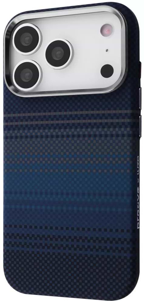 Чохол для смартфону Proove Gleam Case with Magnetic Ring iPhone 17 Pro Blue stripes (651820807) - Фото 1