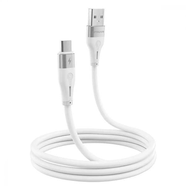 Фото - Кабель синхронізації даних Proove Soft Silicone Micro USB 2.4A 1m White (492050003)