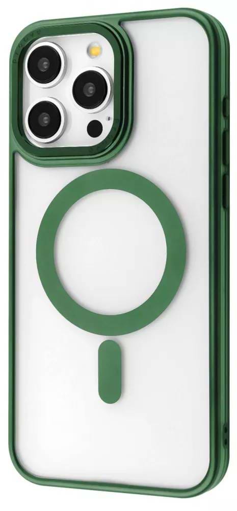 Чехол для смартфона Proove Blur Case with Magnetic Ring iPhone 15 Pro Max Green (PCBCIP15PM06) - Фото 1
