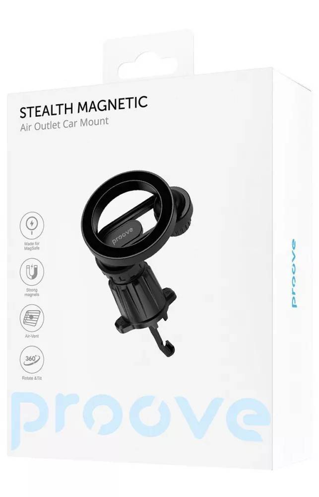 Фото - Автотримач Proove Stealth Magnetic Air Outlet Car Mount