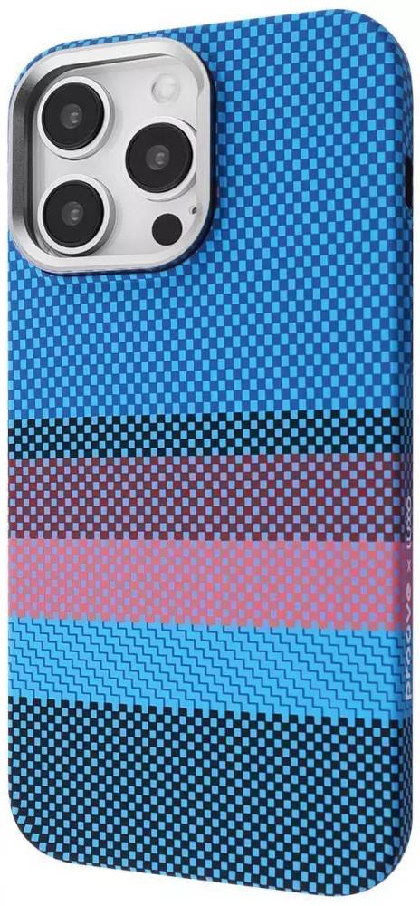 Чохол для смартфону Proove Gleam Case with Magnetic Ring iPhone 15 Pro Max blue borders (PCGCIP15PM63)