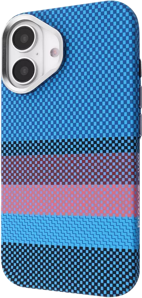 Чохол для смартфону Proove Gleam Case with Magnetic Ring iPhone 16 blue borders (PCGCIP160063)
