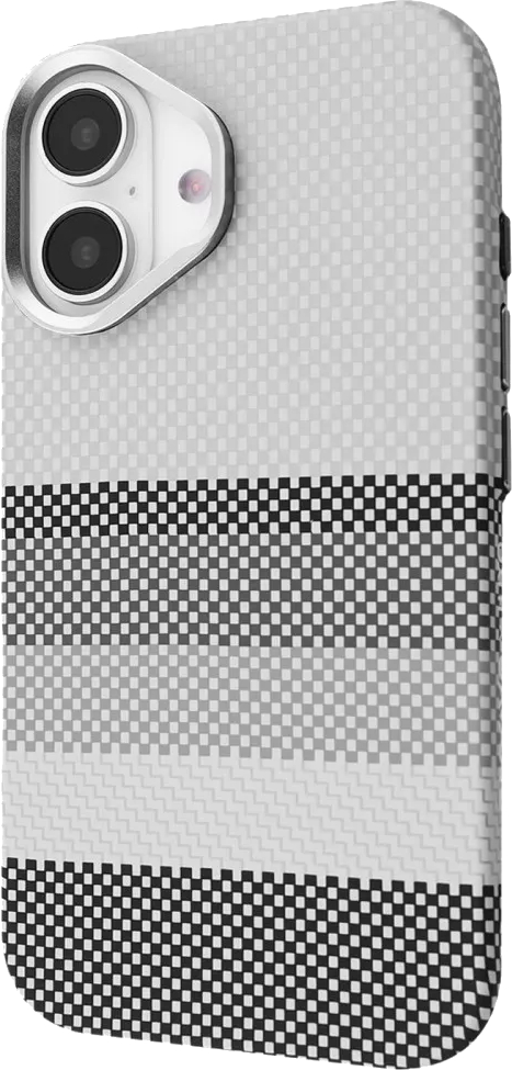 Чохол для смартфону Proove Gleam Case with Magnetic Ring iPhone 16 white borders (PCGCIP160070)