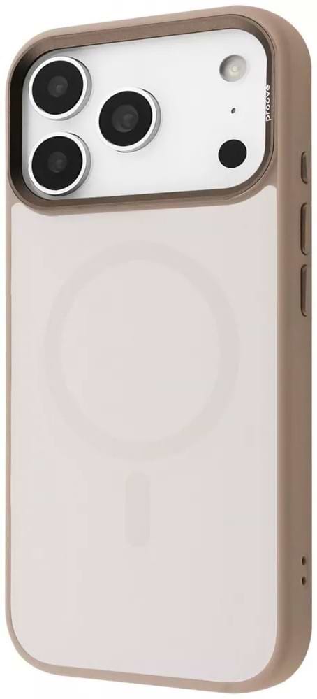 Чехол для смартфона Proove Sapphire Case with Magnetic Ring iPhone 17 Pro Max Desert Titanium (PCSAIP17PM33)