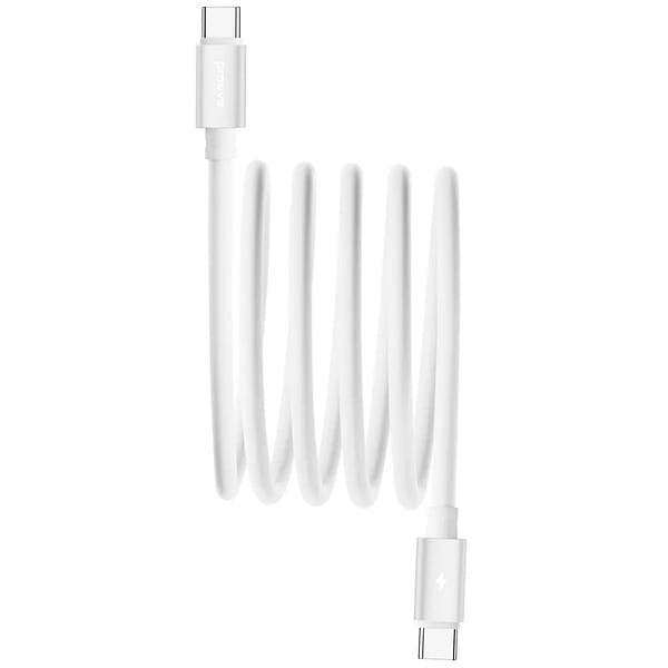 Фото - Кабель синхронизации данных Proove Magneto Type-C to Type-C 60W 1m White (CCMA60002202)