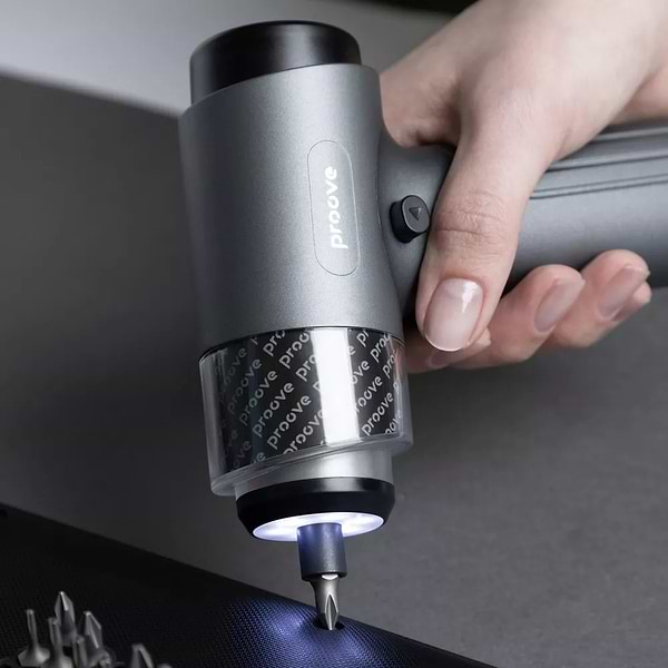 Фото - Акумуляторна викрутка Proove Driller 36in1 Gray (MTSD35000003)