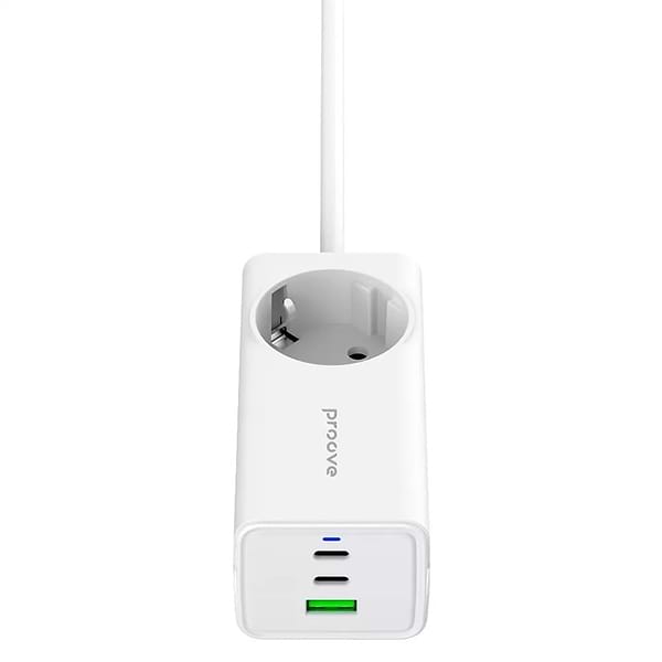 Фото - Сетевой фильтр Proove Power Strip PD-02 65W (2 Type-C + 1USB) White (PSP165210001)