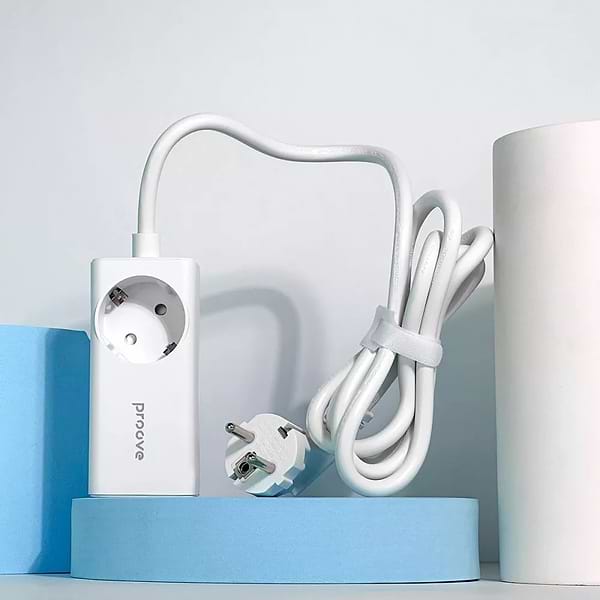 Фото - Сетевой фильтр Proove Power Strip PD-02 65W (2 Type-C + 1USB) White (PSP165210001)