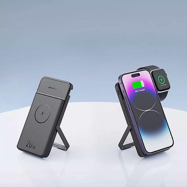 Фото - Батарея мобільна Proove Power Stand 2 in 1 20W 10000mAh black (2001001957605)