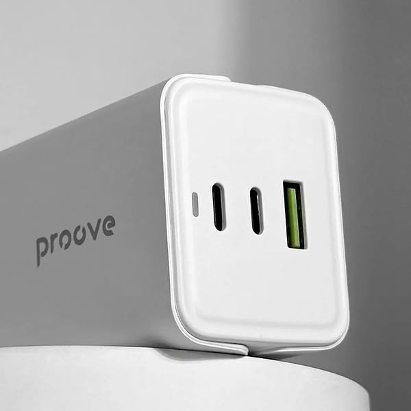 Фото - Сетевой фильтр Proove Power Strip PD-02 65W (2 Type-C + 1USB) White (PSP165210001)