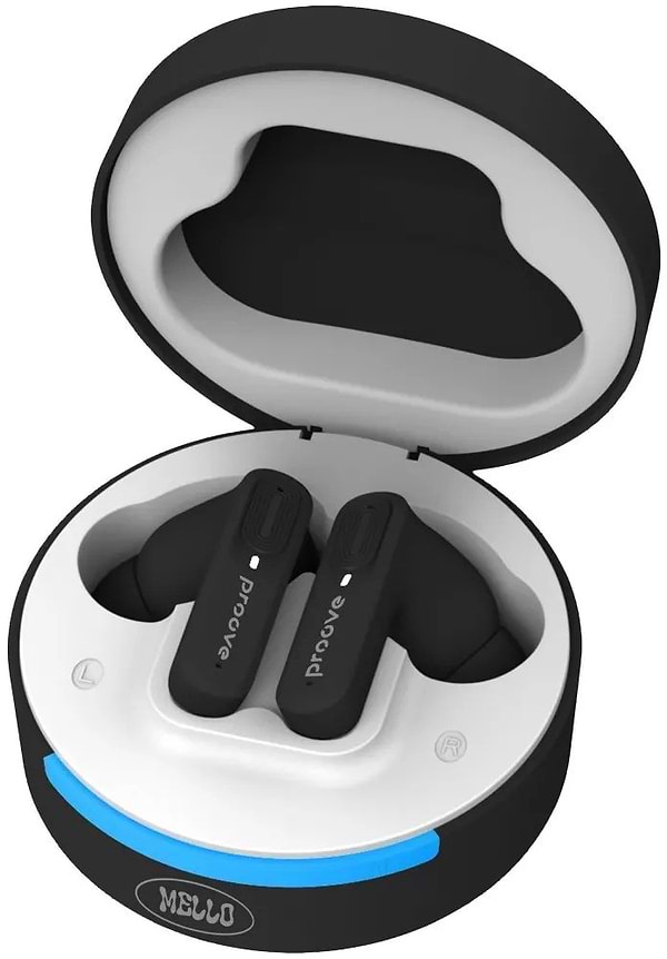 Фото - Наушники вкладыши беспроводные TWS Proove Mello TWS with ANC (APP) black (TWML0001AP01)