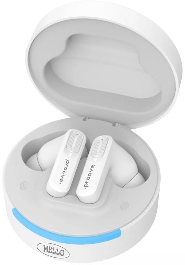 Фото - Наушники вкладыши беспроводные TWS Proove Mello TWS with ANC (APP) white (TWML0001AP02)