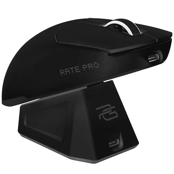 Фото - Миша бездротова ігрова Proove Gaming Rate Pro with Charging Dock black (WMRPCD022001)