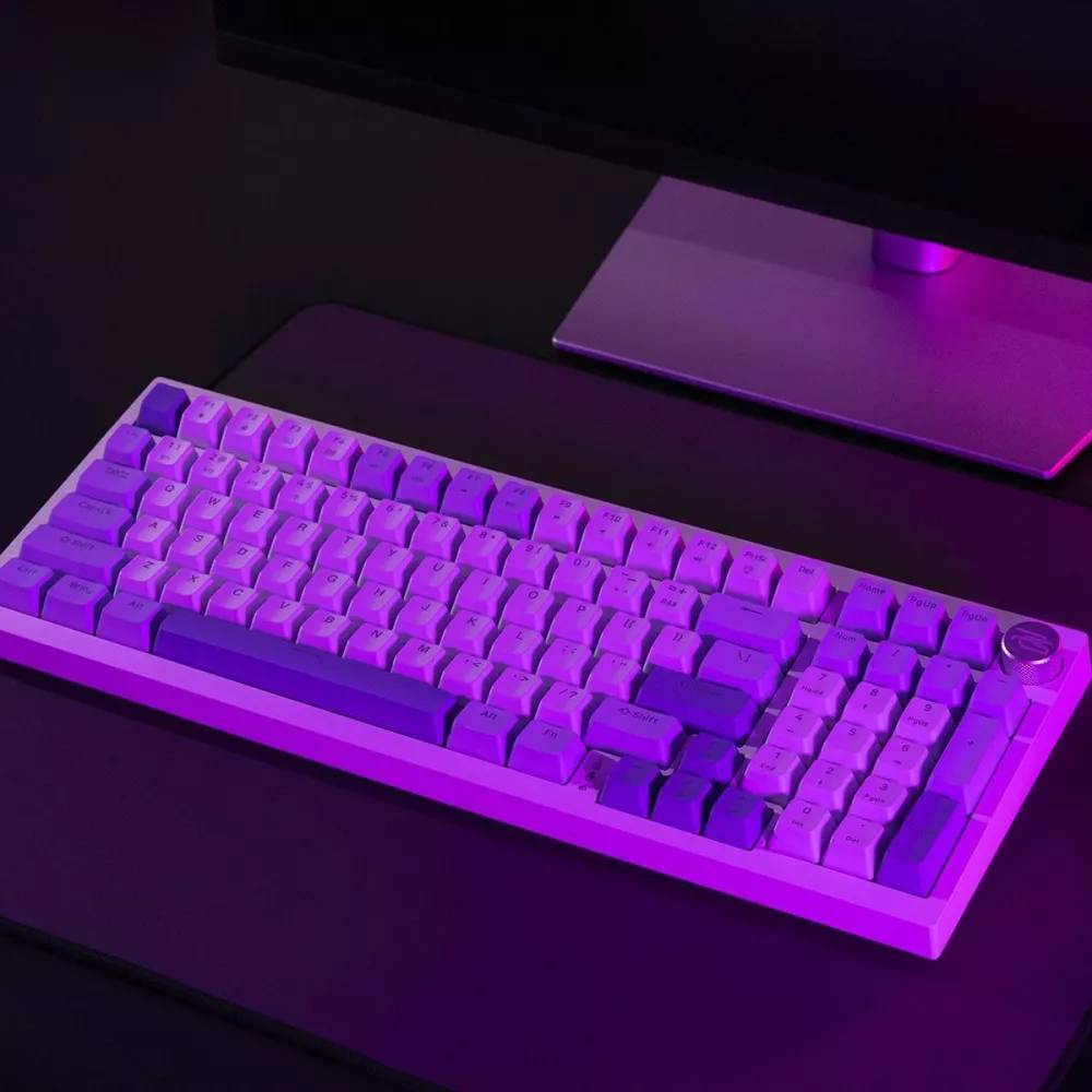 Фото - Клавіатура бездротова ігрова Proove Gaming Slicker (Ukraine Layout) White (WKSL00022402)