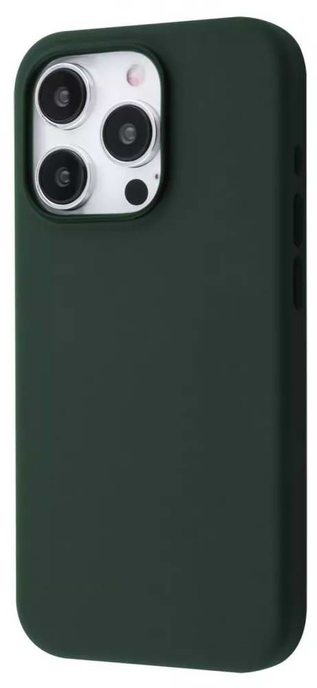 Чехол для смартфона Silicone Case with Magnetic Ring iPhone 15 Pro Cypress (PCSMIP15P023) - Фото 1