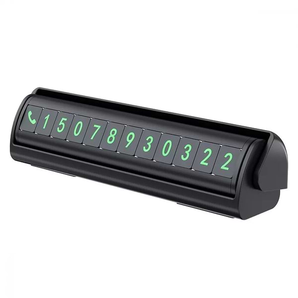 Фото - Парковочная карта Proove Twins Parking Number Plate Black (AATP00000001) Фото - Парковочная карта Proove Twins Parking Number Plate Black (AATP00000001)