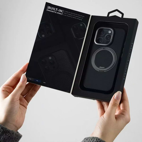 Фото - Чохол для смартфону Proove Reinforce Case with Magnetic Ring iPhone 13 gray (PCREIP130005)