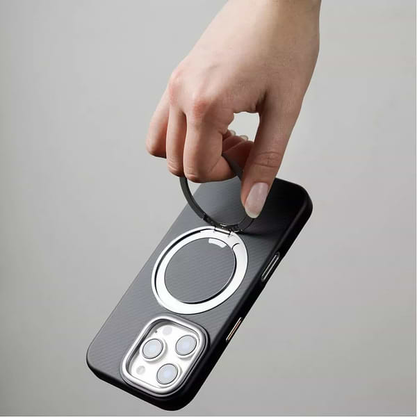 Фото - Чохол для смартфону Proove Reinforce Case with Magnetic Ring iPhone 13 gray (PCREIP130005)