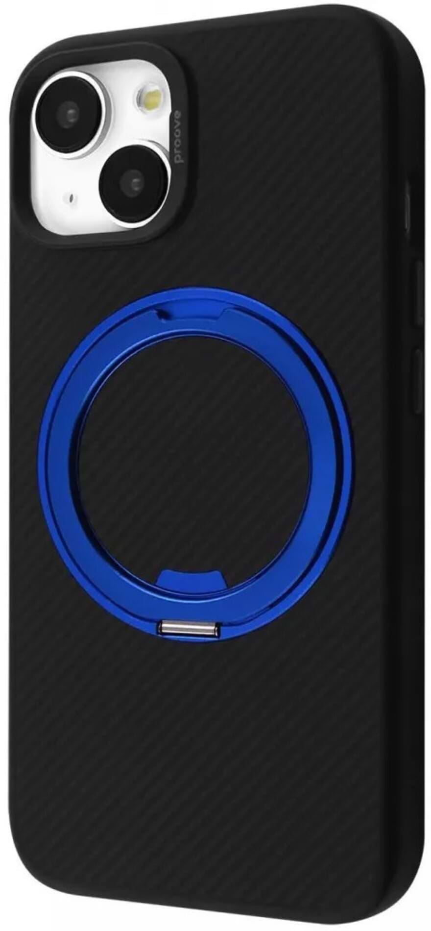 Чохол для смартфону Proove Reinforce Case with Magnetic Ring iPhone 13 blue (PCREIP130012) - Фото 1