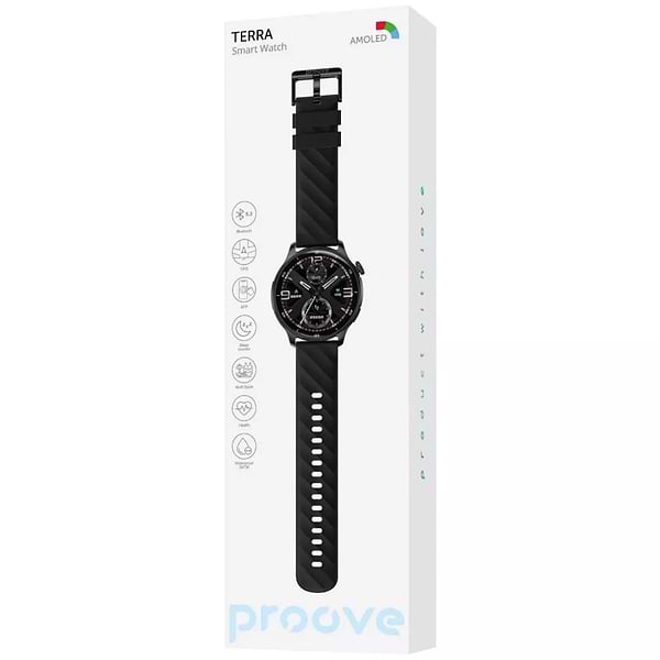 Фото - Смарт-часы Proove Terra with GPS Black (SWTR00006401)