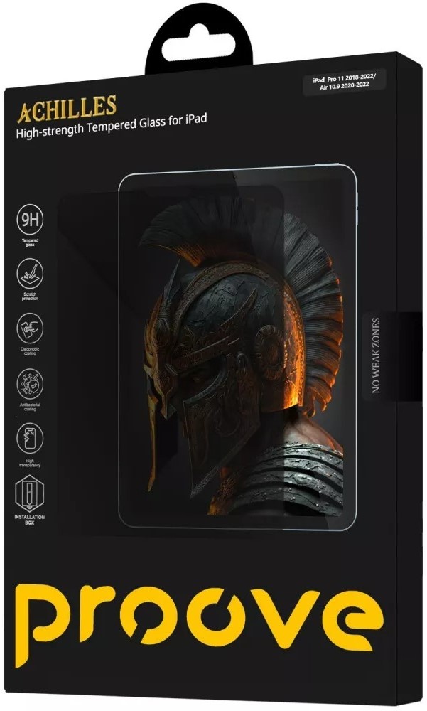 Фото - Захисне скло для планшета Proove Achilles Installation Box for iPad Pro 11 2018-2022/ Air 10.9 2020-2022 Transparent (PGPAIBIA1090)