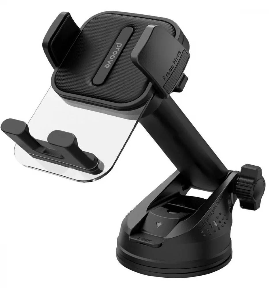 Фото - Автотримач Proove Crystal Clamp Suction Type Car Mount