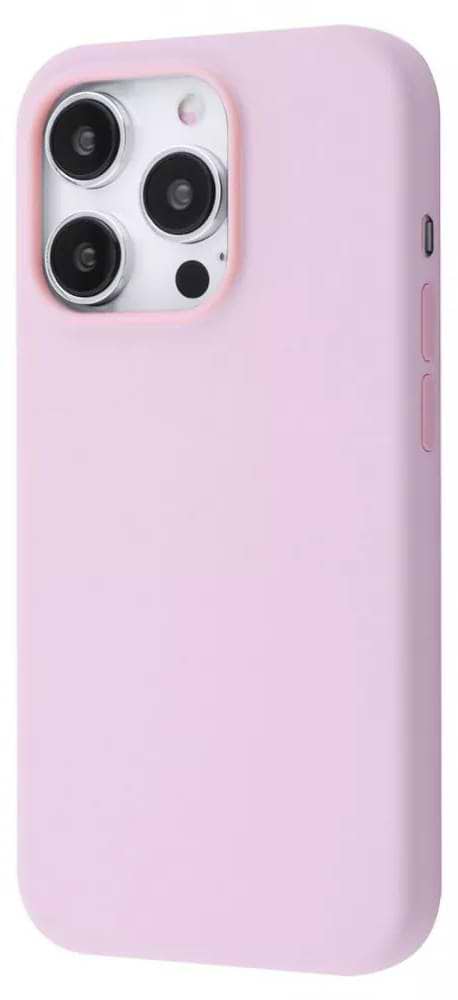 Чехол для смартфона Silicone Case with Magnetic Ring iPhone 14 Pro Max Chalk Pink (PCSMIP14PM20) - Фото 1