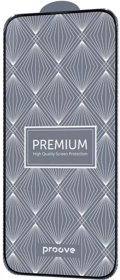 Защитное стекло для смартфона Proove Premium iPhone 12 Pro Max Black (PGPPMI12PM01)