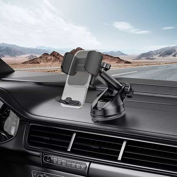 Фото - Автотримач Proove Crystal Clamp Plus Suction Type Car Mount black (CHCSP0000001)