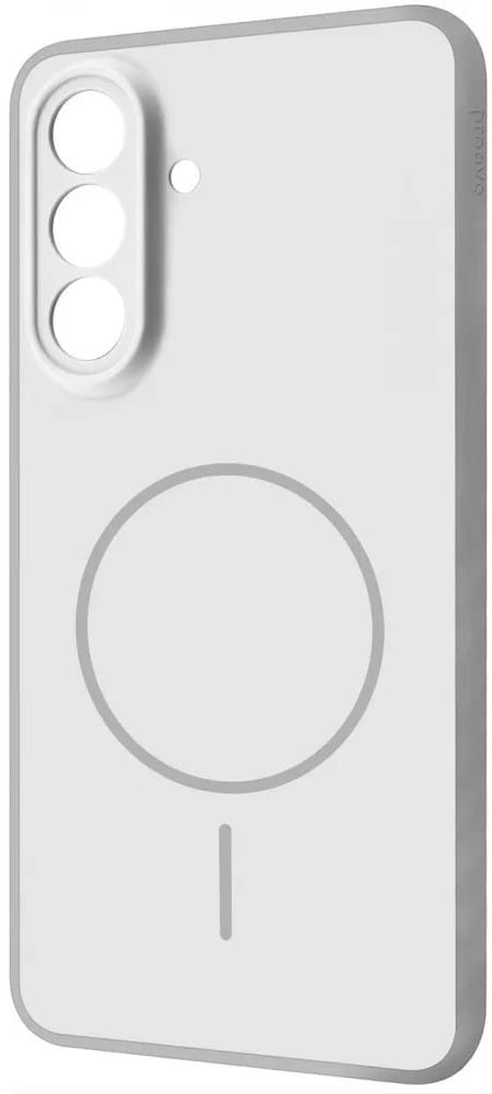 Чохол для смартфону Proove Softline Case with Magnetic Ring Samsung Galaxy S24 FE silver (PCLCSGSF2429)