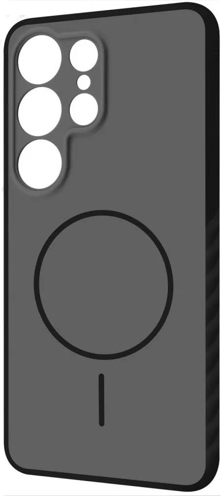 Чохол для смартфону Proove Softline Case with Magnetic Ring Samsung Galaxy S25 Ultra black (PCLCSGSU252)