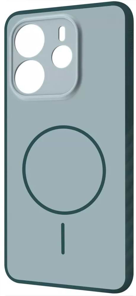 Чохол для смартфону Proove Softline Case with Magnetic Ring Xiaomi Redmi Note 14 4G (European) 164.84mm blue (PCLCXRN14412)