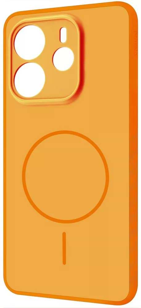 Чохол для смартфону Proove Softline Case with Magnetic Ring Xiaomi Redmi Note 14 4G (European) 164.84mm orange (PCLCXRN14410)
