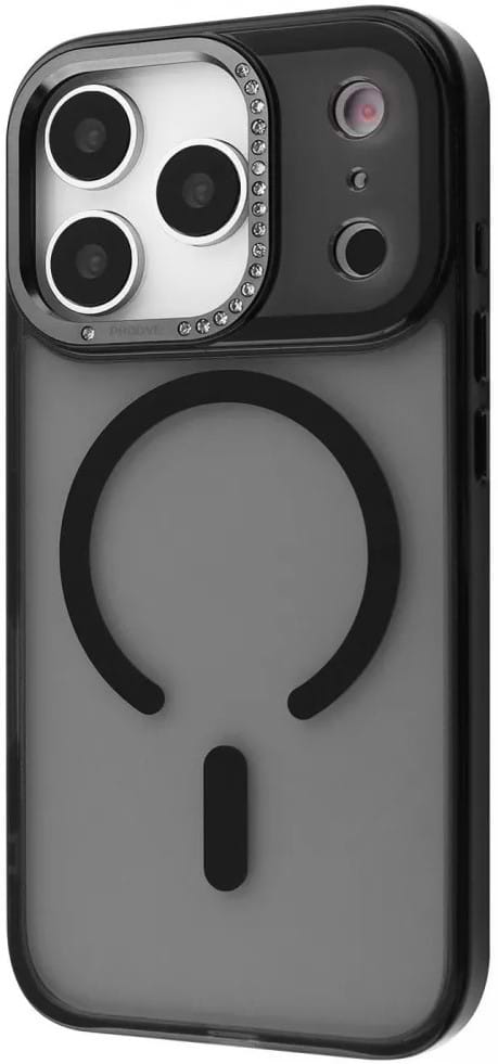 Фото - Чохол для смартфону Proove VS1 Case with Magnetic Ring iPhone 17 Pro Max Black (PCVSIP17PM02)