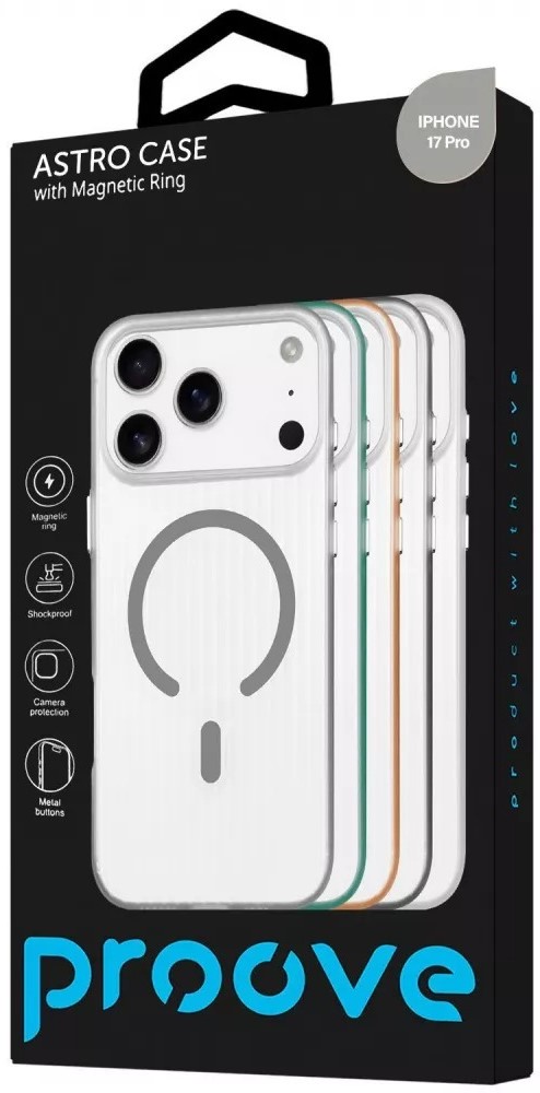 Фото - Чехол для смартфона Proove Astro Case with Magnetic Ring iPhone 17 Pro Mint (PCASIP17P009)