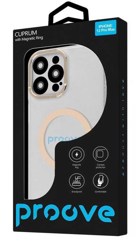 Фото - Чохол для смартфону Proove Cuprum Case with Magnetic Ring iPhone 12 Pro Max Mint (PCCMIP12PM09)