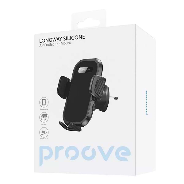 Фото - Автотримач Proove Longway Silicone Air Outlet Car Mount