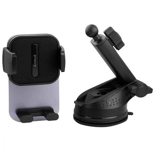 Фото - Автотримач Proove Crystal Clamp Suction Type Car Mount
