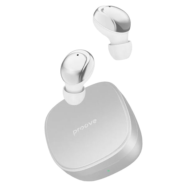 Фото - Навушники вкладиші бездротові TWS Proove Charm TWS Silver (483980012)