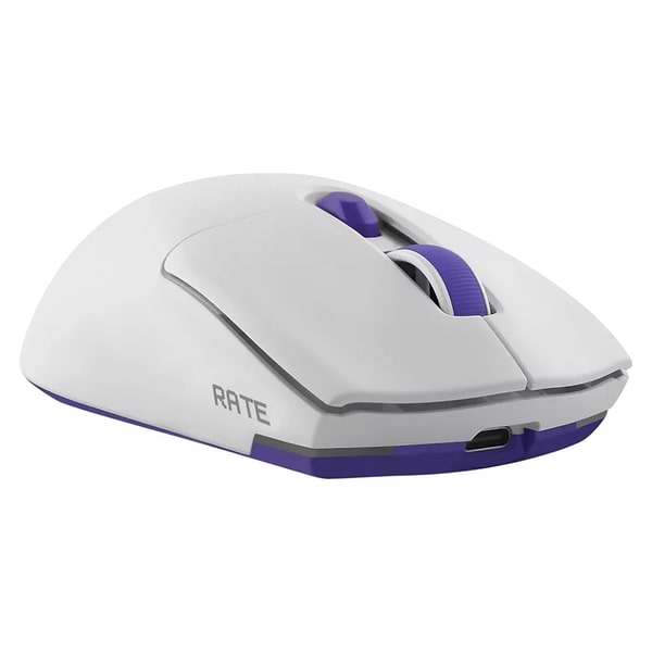 Фото - Миша бездротова ігрова Proove Gaming Rate Special Edition White/Purple (CMRTWRS03002)