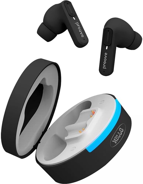 Фото - Наушники вкладыши беспроводные TWS Proove Mello TWS with ANC (APP) black (TWML0001AP01)