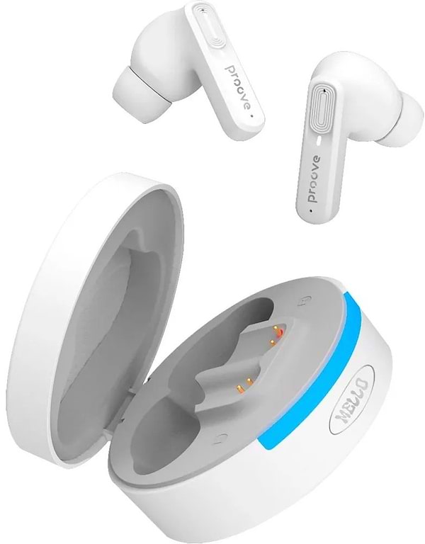 Фото - Наушники вкладыши беспроводные TWS Proove Mello TWS with ANC (APP) white (TWML0001AP02)