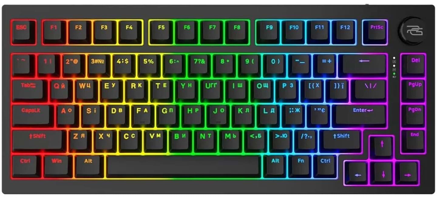 Клавіатура бездротова ігрова Proove Gaming Coupe (Ukraine Layout) Black (WKCP00022401) - Фото 1