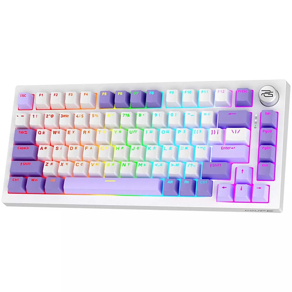 Фото - Клавіатура бездротова ігрова Proove Gaming Coupe (Ukraine Layout) White (WKCP00022402)