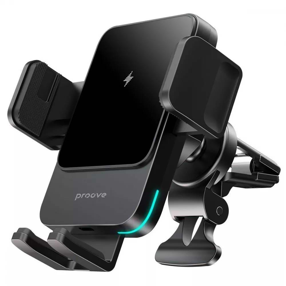 Автодержатель с беспроводной зарядкой Proove Sonic 15W - Фото 1