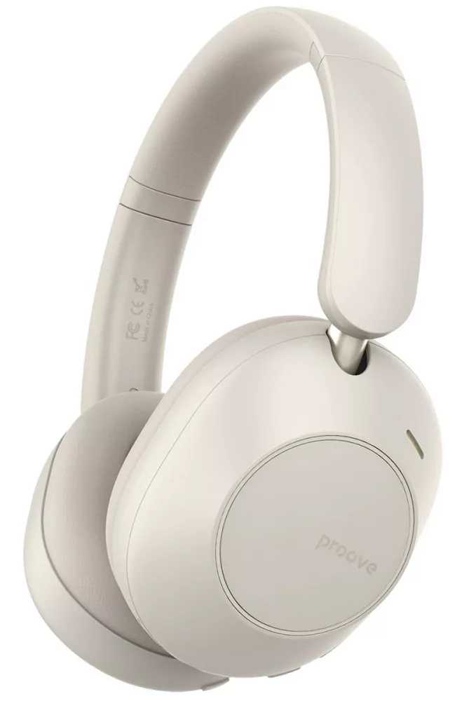 Фото - Наушники накладные беспроводные Proove Silence 3D with ANC beige (HPSL00020007)